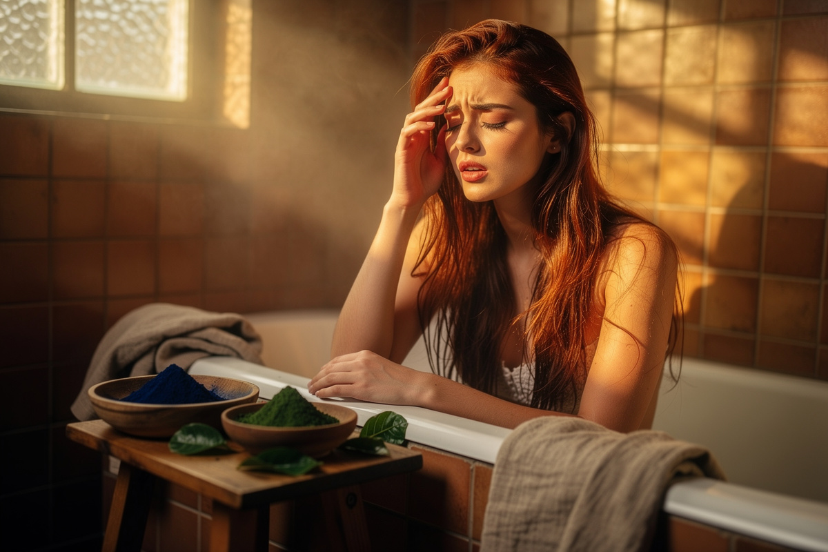 Pourquoi la coloration végétale donne-t-elle mal à la tête ?