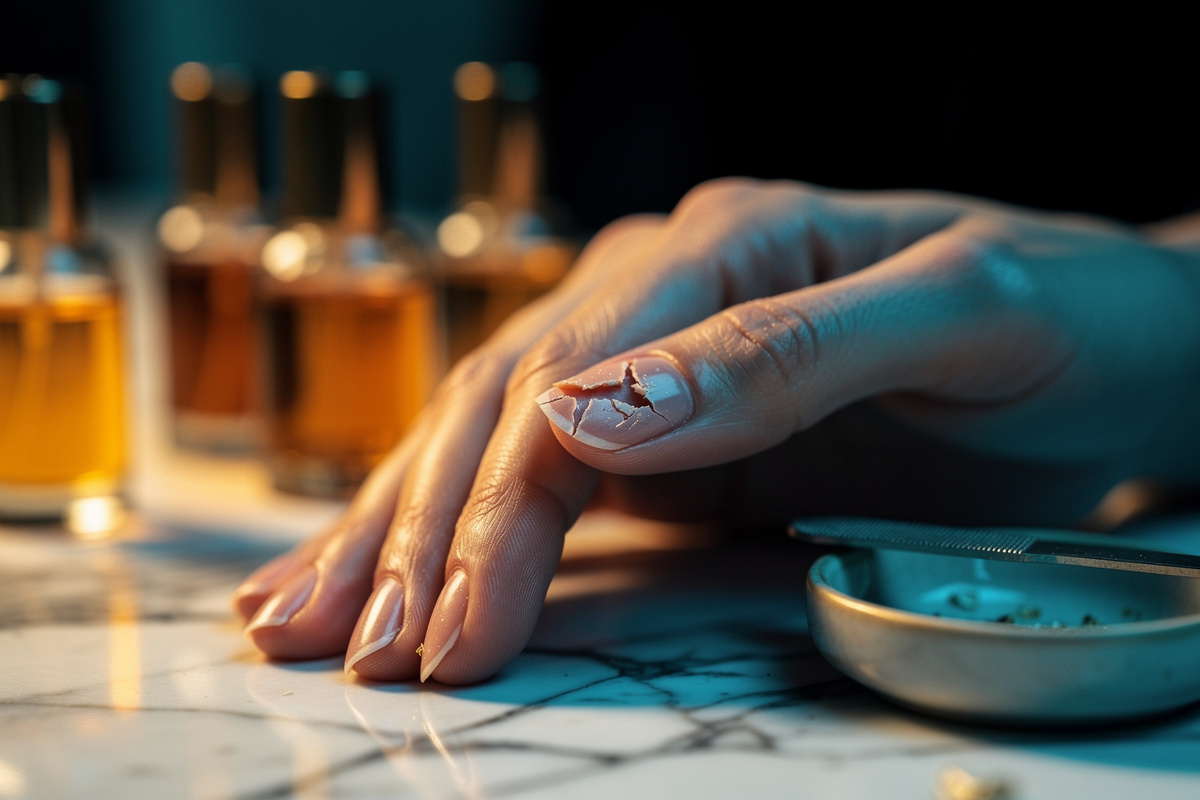 Pourquoi mon ongle se fend toujours au même endroit ?