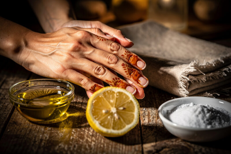 Tache de henné sur les ongles : comment l’enlever ?