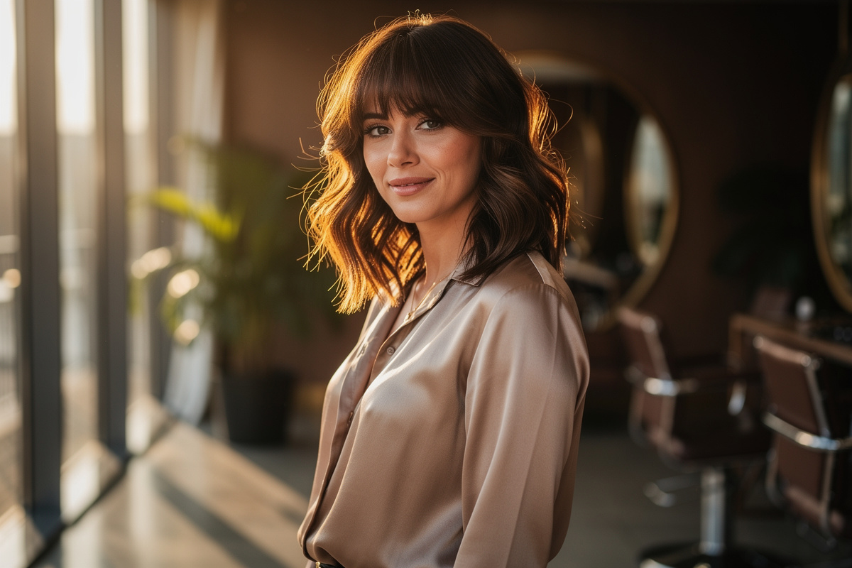 Quelle coupe femme mi-longue adopter en 2025 ?